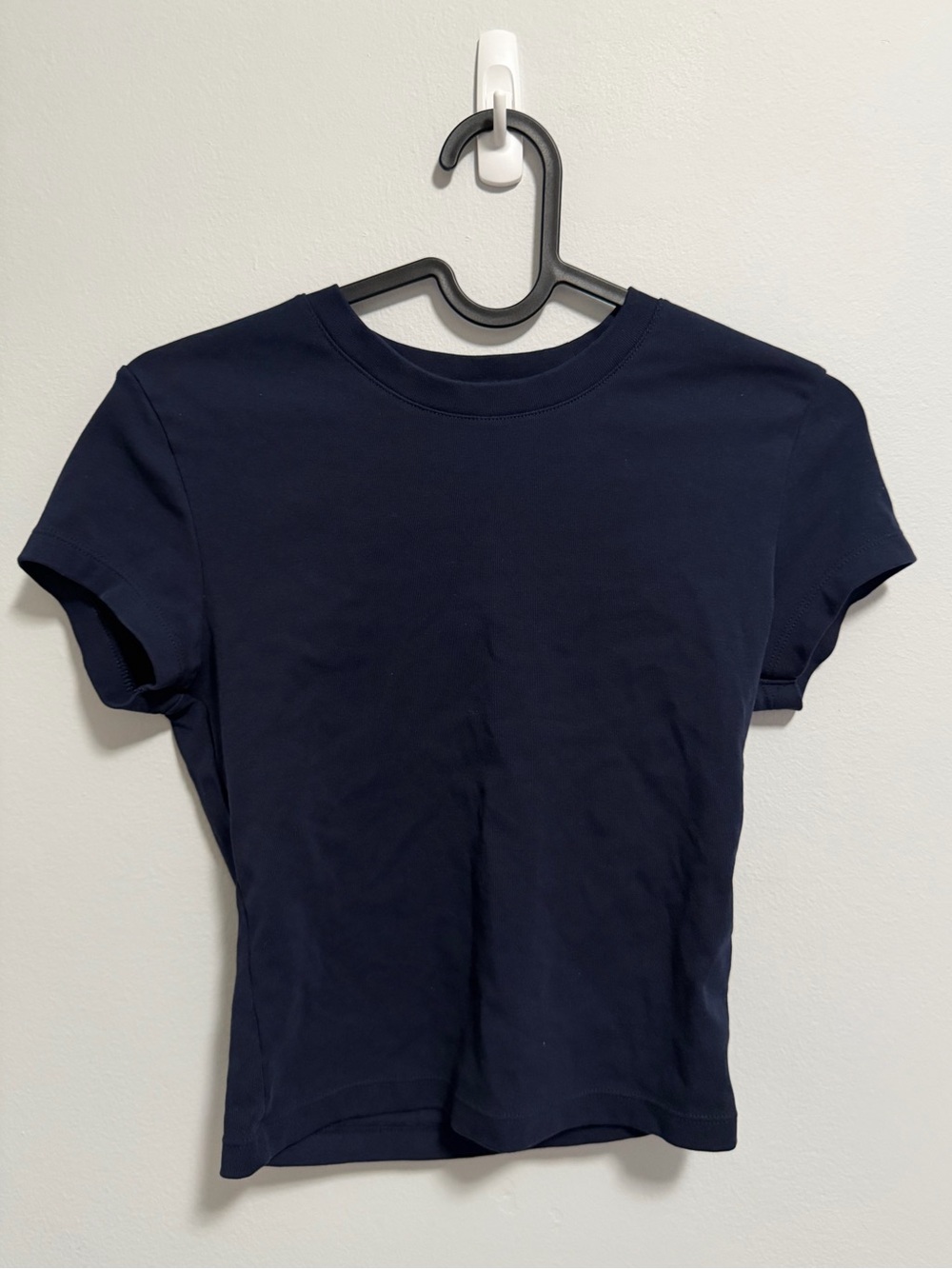 Navy Blue Baby Tee